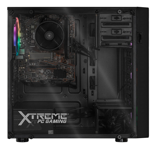 Xtreme Pc Gaming Amd Radeon Vega 7 Amd Ryzen 5 5600g 16gb Ssd 1tb Monitor 27 75hz Wifi Black