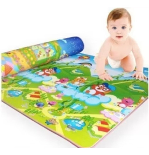 Alfombra Acolchado Piso Antigolpes Bebes Nene Envio Garantia