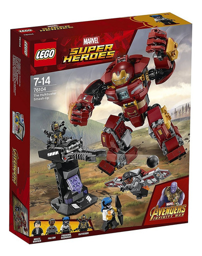 Lego  Hulkbuster  Avengers Infinity War  375 Pz 76104