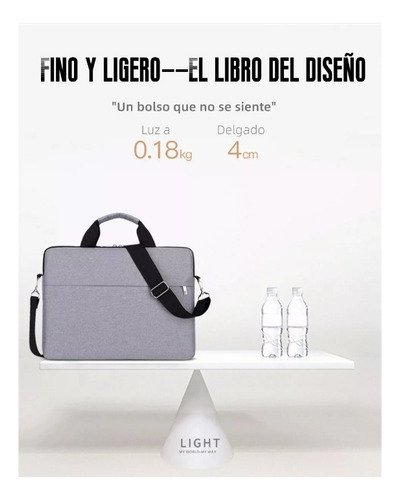 Funda Protectora Para Portátil Bolsa Prueba Golpe 15.6 In