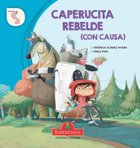 comprar Caperucita Rebelde (Con Causa) - Versionaditos, de Alvarez Rivera, Veronica. Editorial RIDERCHAIL, tapa blanda en español, 2016