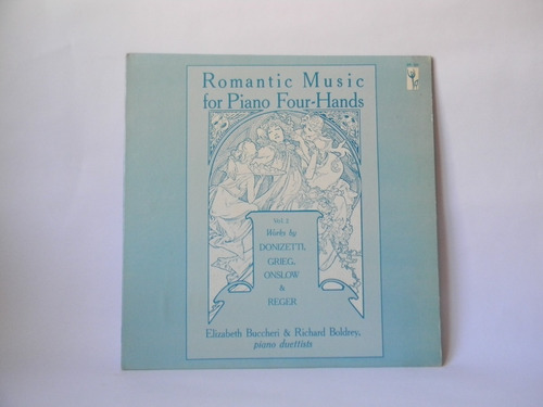 Romantic Music For Piano Vol. 2 Grieg Donizetti Lp Vinilo