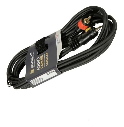Cable Mini Plug A Rca Macho 2 Metros Stagelab