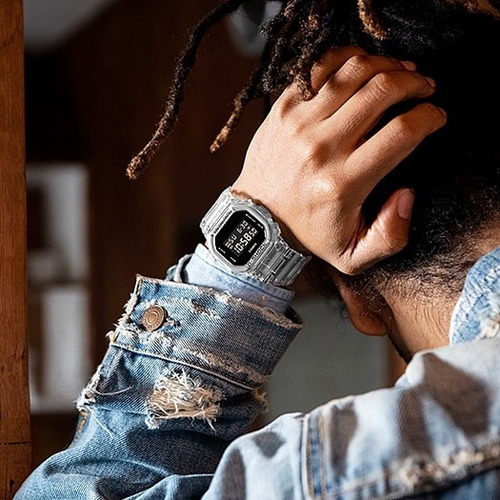Imagen 8 de 10 de Reloj Casio G-shock Youth Skeleton Dw-5600ske-7cr