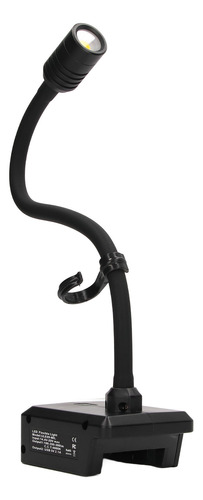 Led Gooseneck Work, Inalámbrico, Recargable, 2 Puertos Usb Y