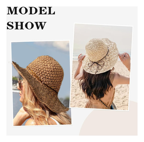 Sombreros De Paja For Mujer, Sombreros De Playa, Protección