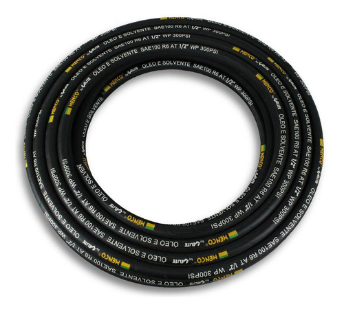 Mangueira Hidráulica R6 100°c 1/2 Pol 2m Menco
