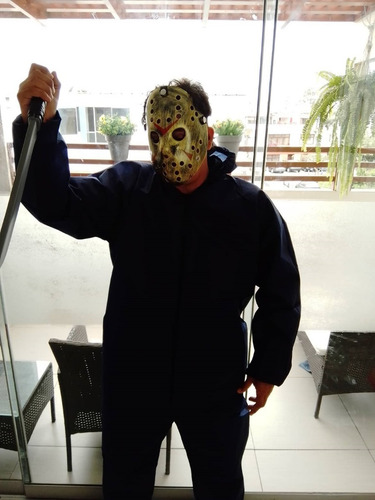 Imagen 8 de 10 de Traje Disfraz Halloween Jason Voorhees - Viernes 13