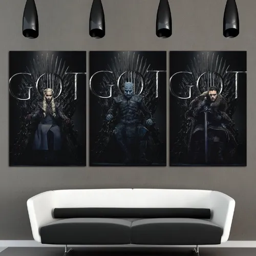 Cuadros Tripticos Series Game Of Thrones