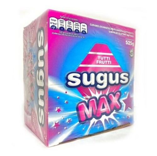 Caramelos Sugus Max Tutti Frutti X70u. Ofertagolosinar