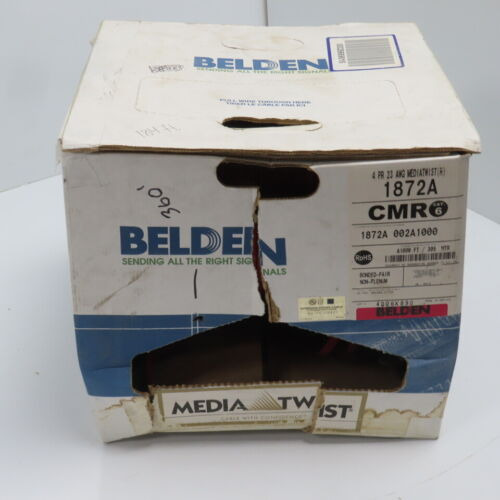 Belden 1872a 002a1000 23 Awg 4 Pair Cat 6 Bonded Pair Co Ssy