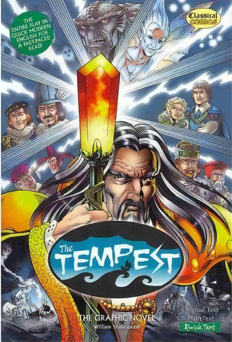 The Tempest The Graphic Novel, De John Mcdonald. Editorial Classical Comics, Tapa Blanda En Inglés