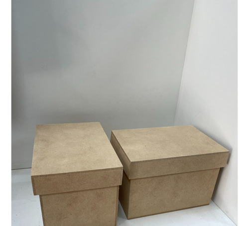Caja Fibrofacil 10x15x10cm Souvenir Multiuso Alhajero X10u