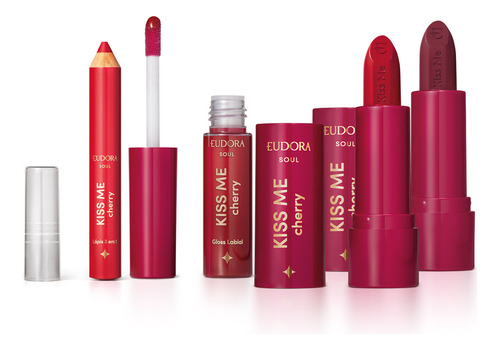 Combo Kiss Me Cherry (4 Itens)