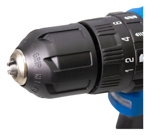 Taladro Inalámbrico Logus 12v Percutor Brushless + Maletin