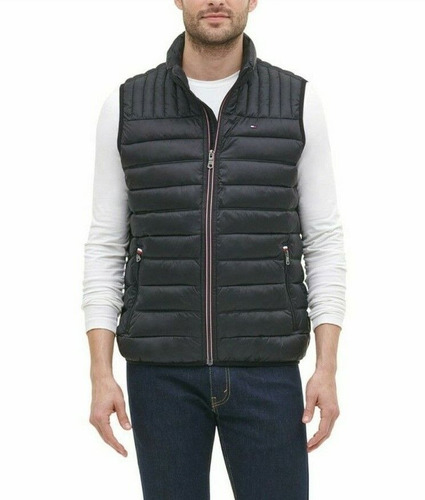 Imagen 4 de 4 de Chaleco Tommy Hilfiger Puffer Vest Ligero Moda 100% Original