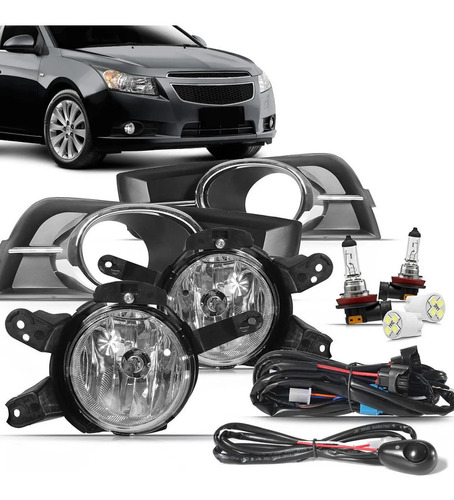 Kit Completo Faros Camineros Cruze 2009 2010 2011 2012 2015