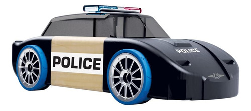 Automoblox Mini Rescue Pack Vehículos De Madera Para Mezcl