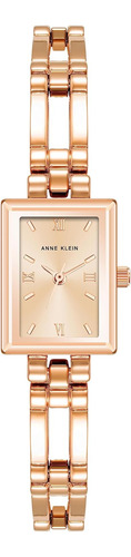 Reloj P/ Mujer Anne Klein, Metal, Analógico, Rosa Metalizado