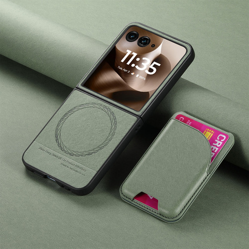 Funda De Teléfono Con Soporte Para Motorola Razr 60 50 40, Ultra Magnética, Funda De Piel