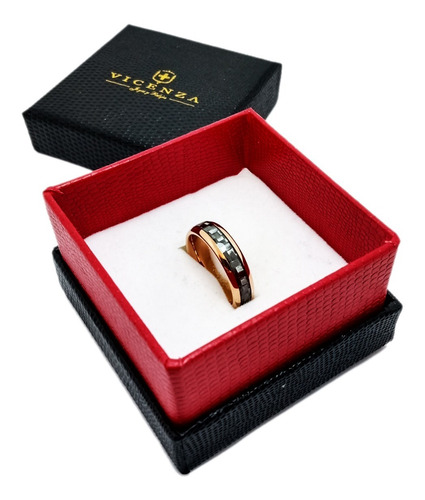 Anillo De Tungsteno - Modelo Génova - Vicenza Joyas