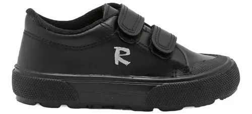 Zapatillas Colegiales Ecocuero Con Abrojo Escolar Rigazio