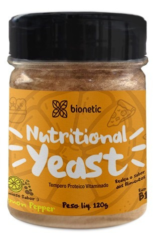 Nutritional Yeast Bionetic Lemon Pepper 120g