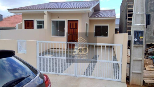 Imagem 4 de 10 de Casa Com 2 Dormitórios À Venda, 50 M² Por R$ 170.000,00 - Loteamento Jardins - Palhoça/sc - Ca0583