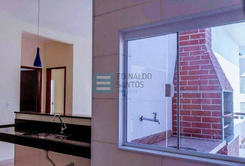 Imagem 9 de 14 de Edinaldo Santos - Residencial Carpe Diem Casa De 2/4 Com Área Gourmet - 735