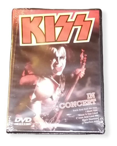 Dvd Kiss, In Concert, Nuevo Y Sellado