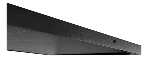 Cabecera Individual Flotante Estilo Mármol Moderna Negro