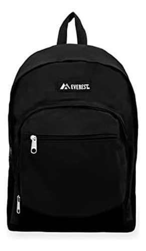 Mochila Informal Everest Con Bolsillo Lateral De Malla,