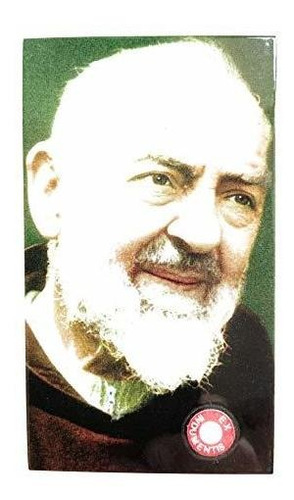 Tarjeta De Reliquia De Tercera Clase San Padre Pio Pietrelci