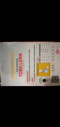 Imagen 6 de 6 de Tobillera Corta Ortopedica