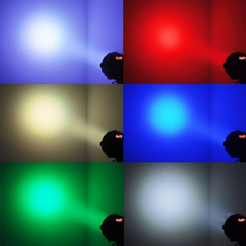 Imagen 5 de 10 de Luz Led Dj Tacho Proton 54 Led Rgbw Audioritmico Dmx Boliche