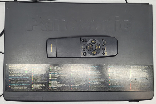 Vídeo Cassete Panasonic Nv-hd665 Com Controle Remoto Preto (Usado)