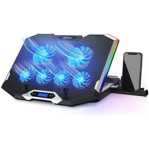 Topmate C11 Laptop Cooling Pad Rgb Gaming Cooler Para Comput