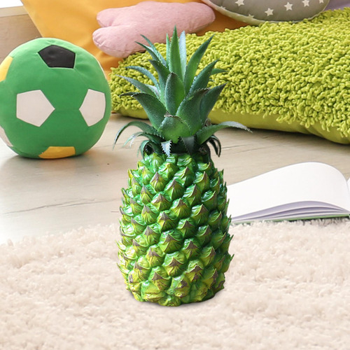 Figura De Piña Artificial, Centros De Mesa De La Mesa Verde