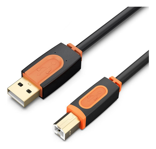 Cable Usb Para Impresora, Negro