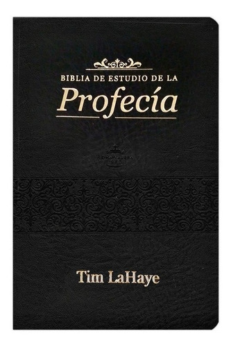 Biblia Rvr60 De La Profecía Tim Lahaye · Piel Negro O Marrón