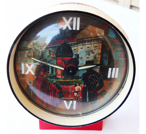 Monijor62- Retro Vintage Reloj Despertador Funcionando Cuerd