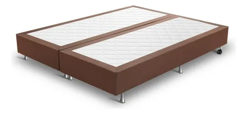 Base Box King Jacquard Liso 193x203x25cm