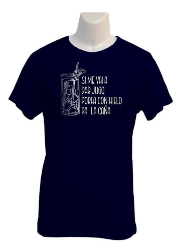 Polera Jugo Con Hielo - Polo - Regalo - Borrachera - Fiesta