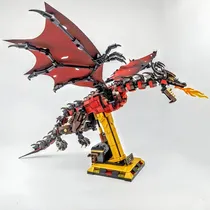 Comprar Set Armable Dragon Smaug Bloques De Construcción Saga Hobbit 1359 Dragón