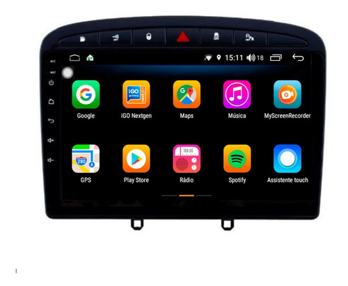 Stereo Multimedia Android Gps Peugeot 308/408