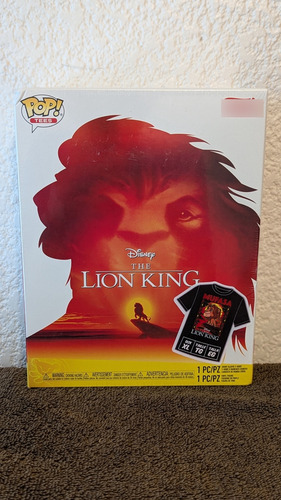 Funko Pop! El Rey León Mufasa & Tee - Disney (Usado)