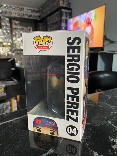 Sergio Perez 04 Funko Pop Oracle Racing Nuevo Original