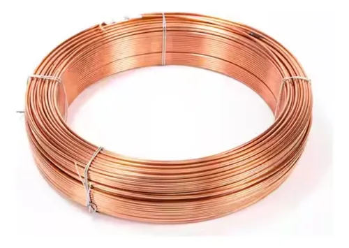 Alambre Desnudo De Cobre Calibre #12 Rollo X 100m Centelsa