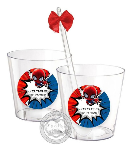Imagem 6 de 10 de 50 Copinho De Brigadeiro + Colher Personalizado Para Festa