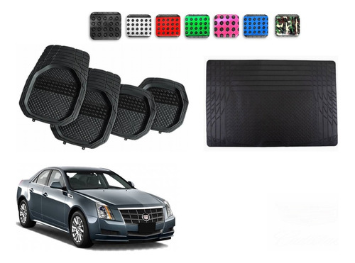 Tapetes 3d Color + Cajuela Cadillac Cts 2008 A 2011